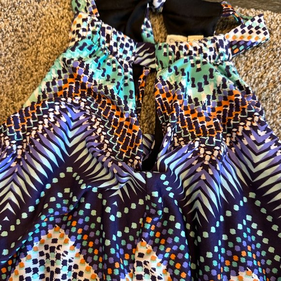 Emma & Michele Chevron maxi dress - Picture 3 of 6